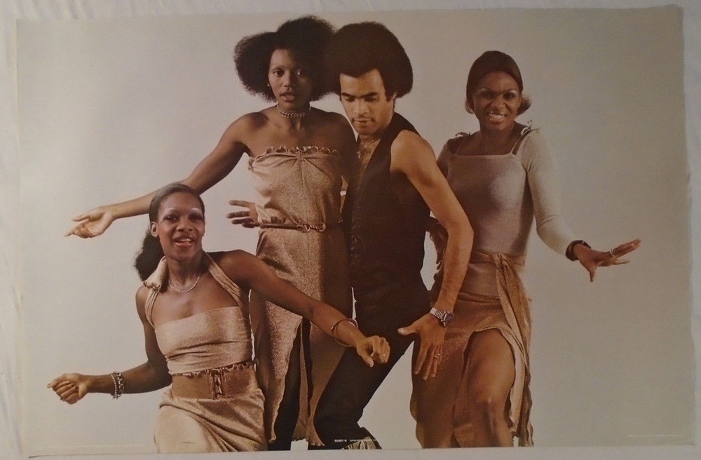 Boney M 1978 Poster Pace Scotland