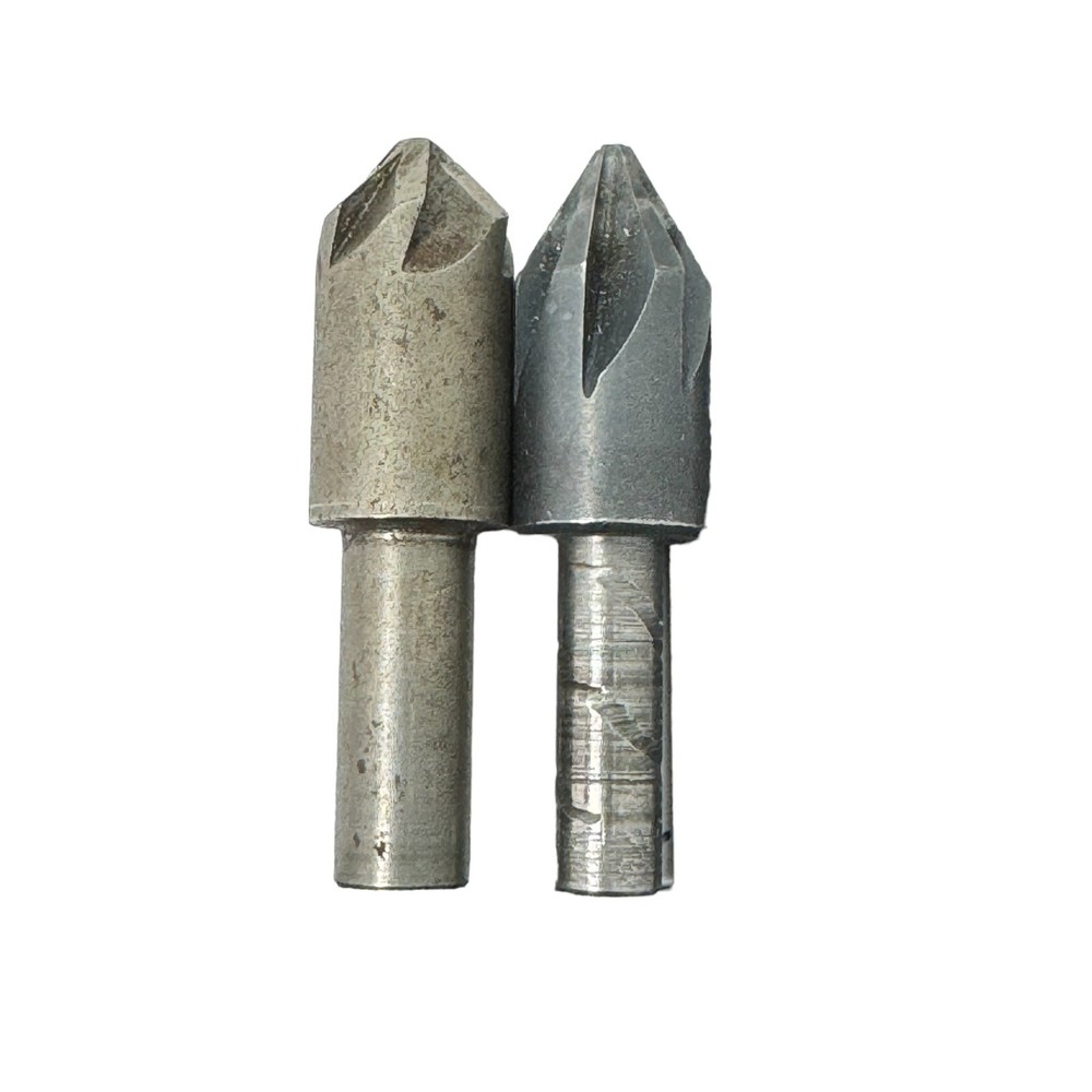 Lot of 2 Generic 3/4" Cutting Diameter Countersinks