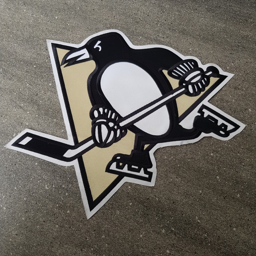 Badge Pittsburgh Penguins Crest Patch Logo For Jersey Jacket