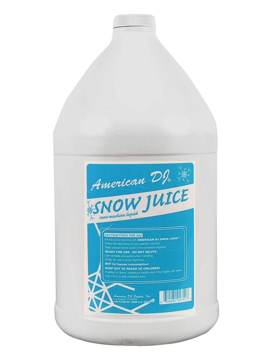 (2) American DJ Snow Gal Gallon of Snow Fluid for Snow Flurry Machine