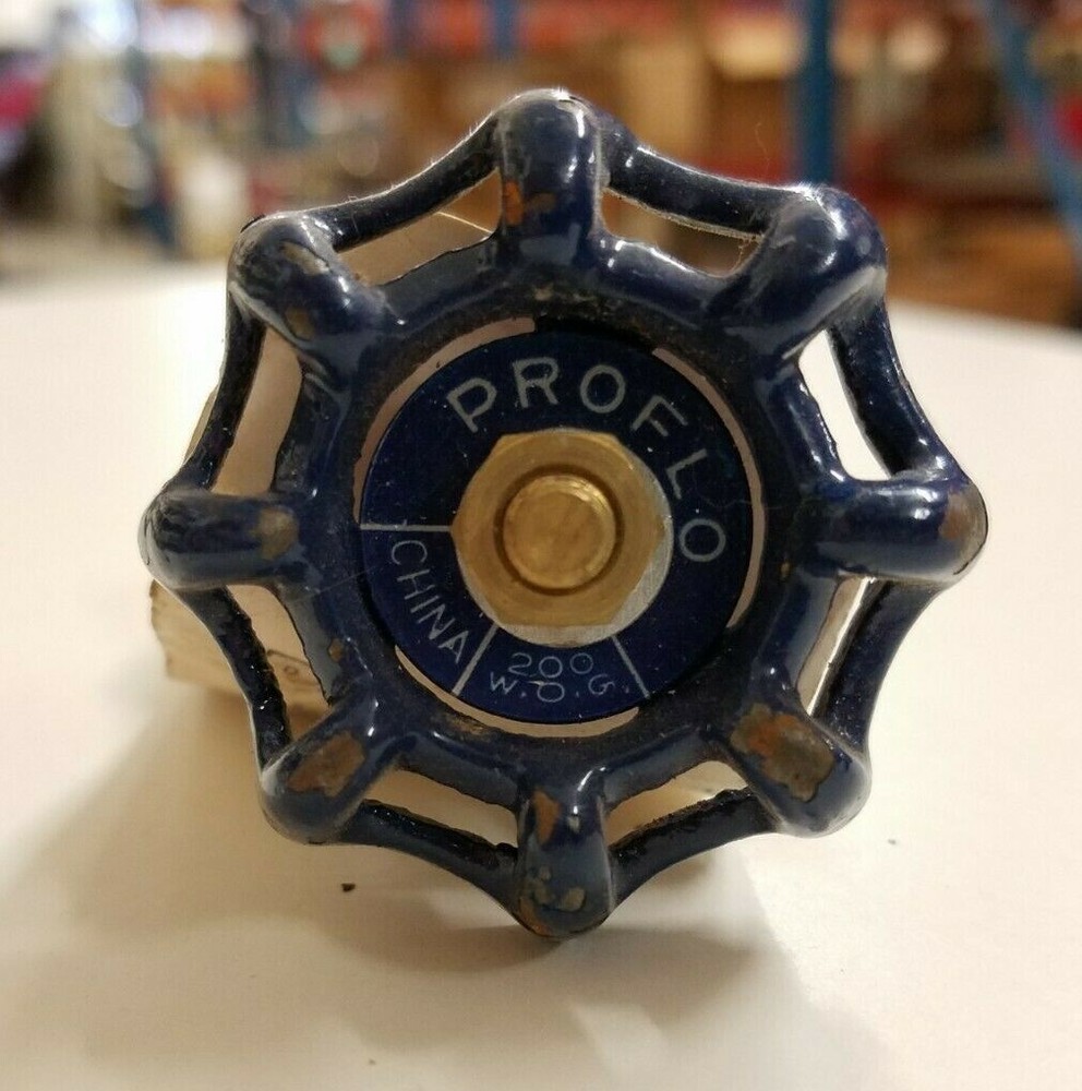 Proflo 3/8" Brass Bronze Gate Valve 200 WOG Threaded