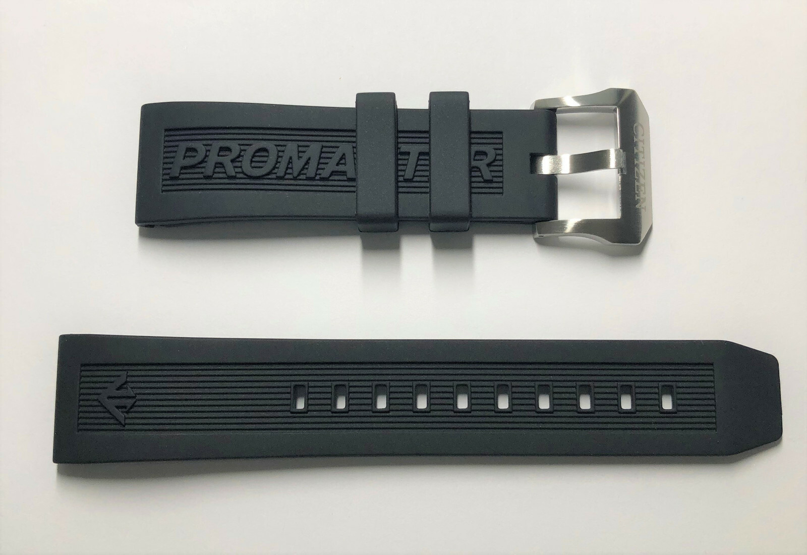 Original Citizen Promaster 22mm BN5058-07E Black Rubber Watch Band Strap