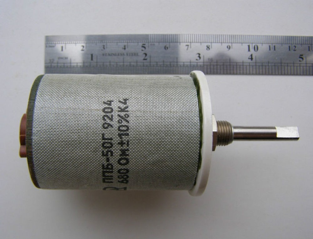 RARE! USSR Wire potentiometer 680ohm +/-10% 50W NEW BOX