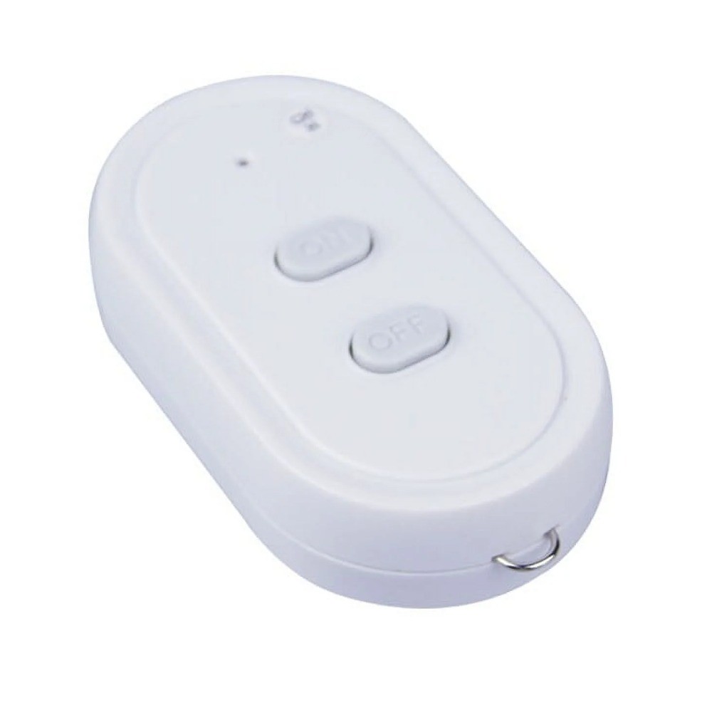 Indoor Wireless Remote Control Electrical Outlet Single Plug in White