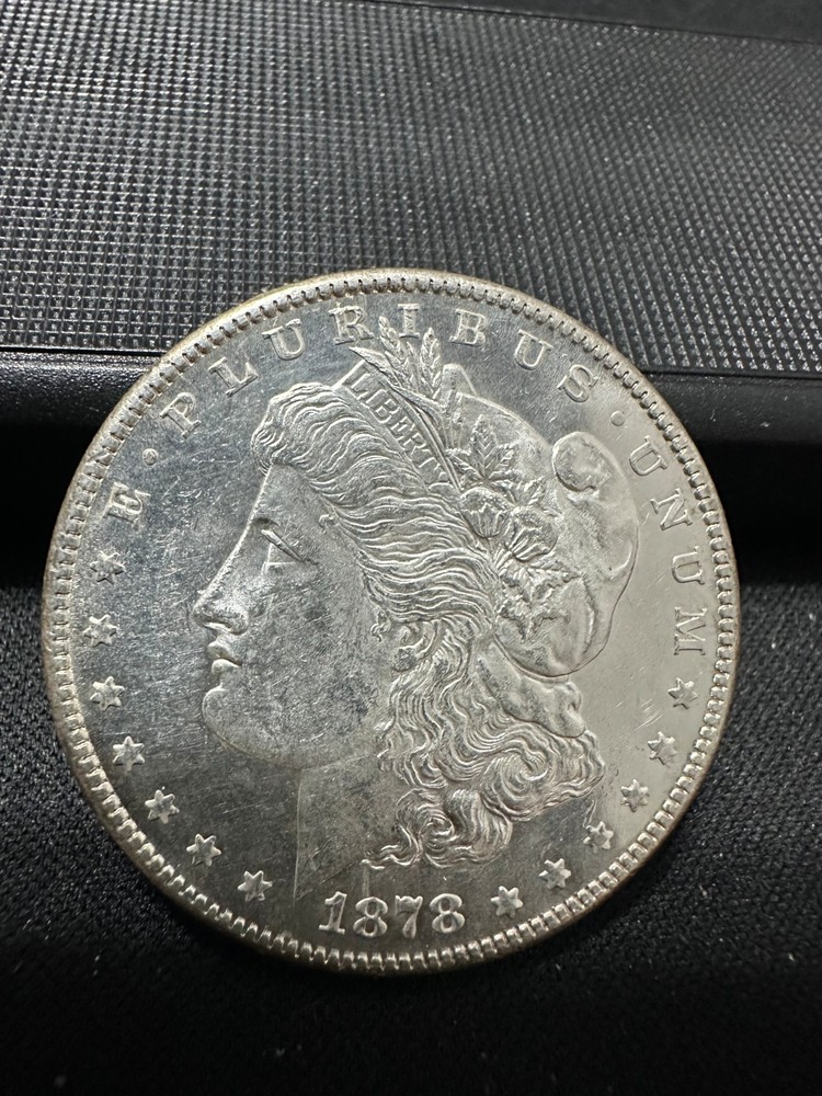 1878 s morgan silver dollar UNC ++ PL