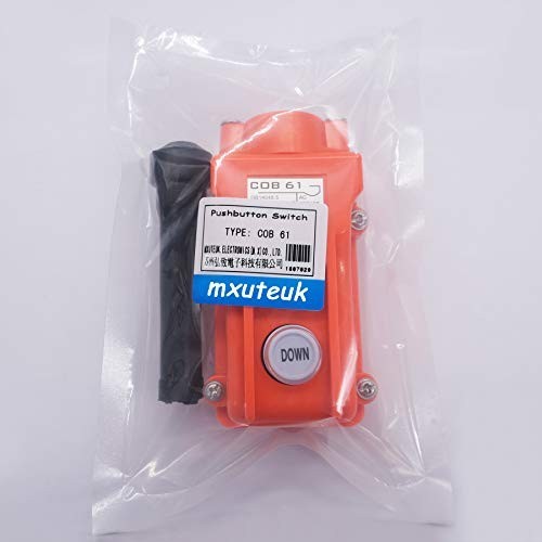 Momentary Push Button Control Station - Up/Down Hoist Switch with Rating