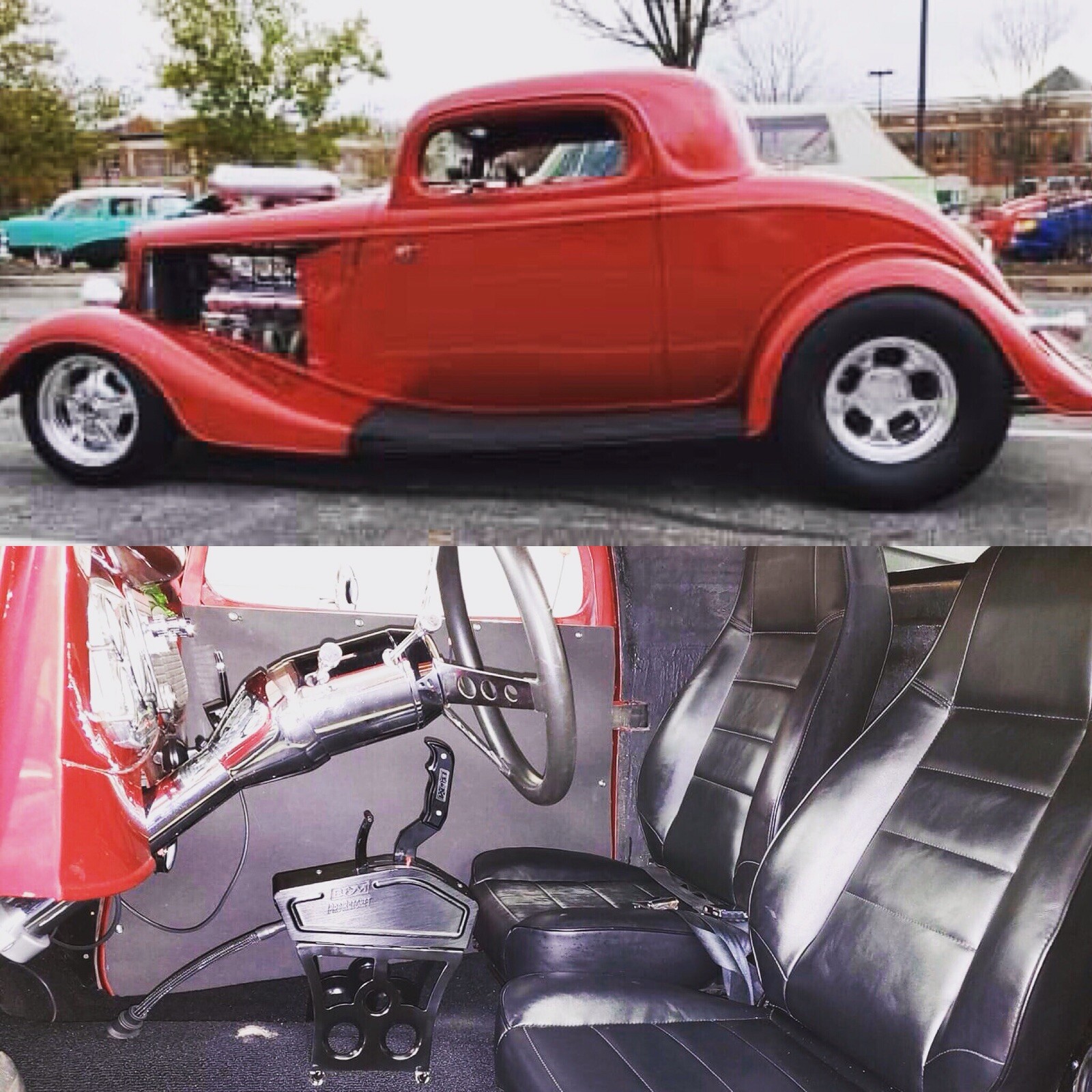 Sheldon Machine 7 in. Tall Tunnel Mount Shifter Stand | B&M, Hurst, TCI, etc.