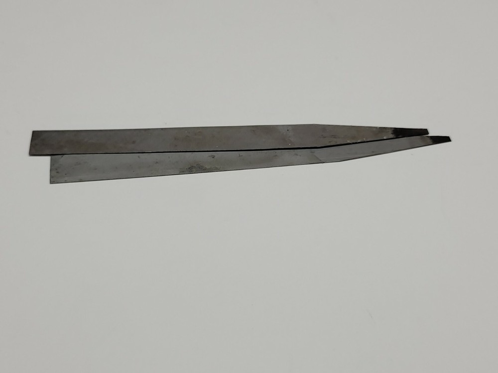 6" 0.3mm super fine flexible flat file 2pc