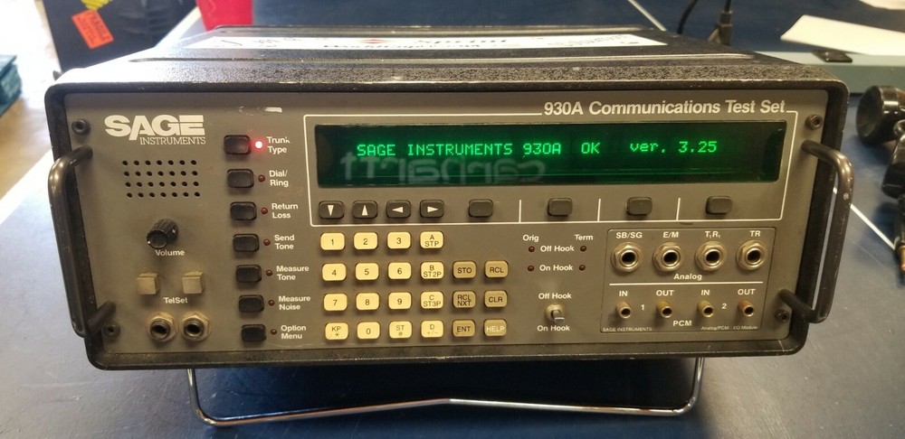 SAGE 930A Communications Test Set Good Unit #5
