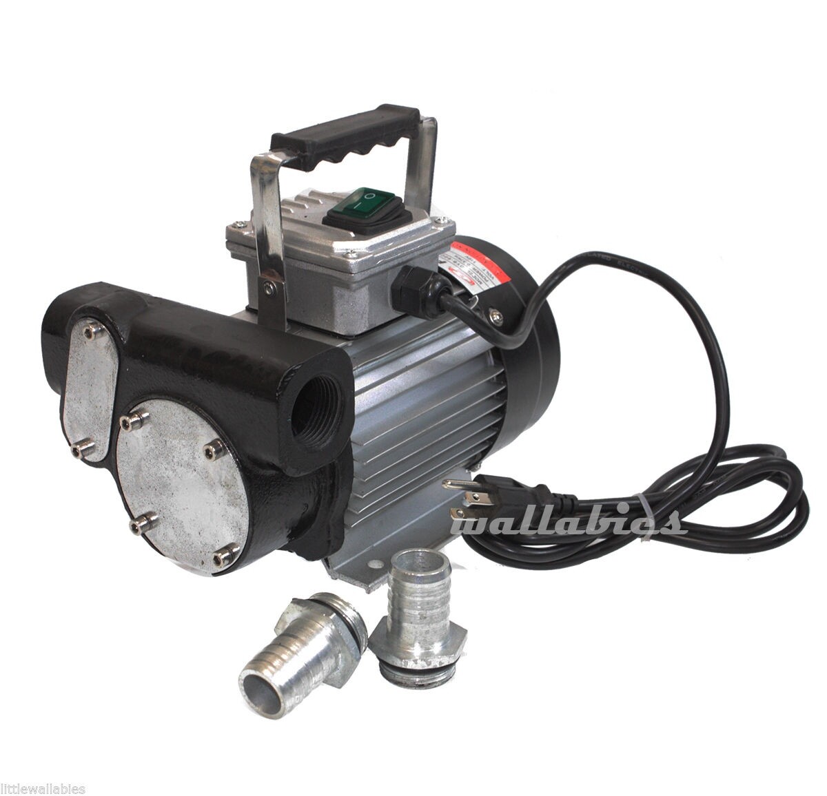 110V AC 16GPM Self Priming Electric Fuel Transfer Pump Oil Fuel Diesel Kerosene