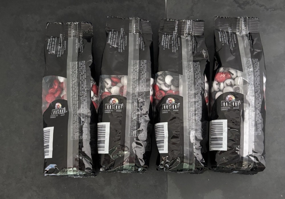 2009 KISS M&M's CHOCOLATE BAGS UNOPENED GENE PAUL ACE PETER