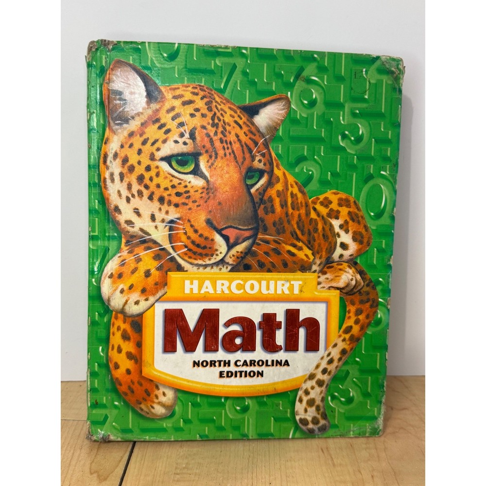 Harcourt Math North Carolina Edition Textbook Grades 2-5 School Book