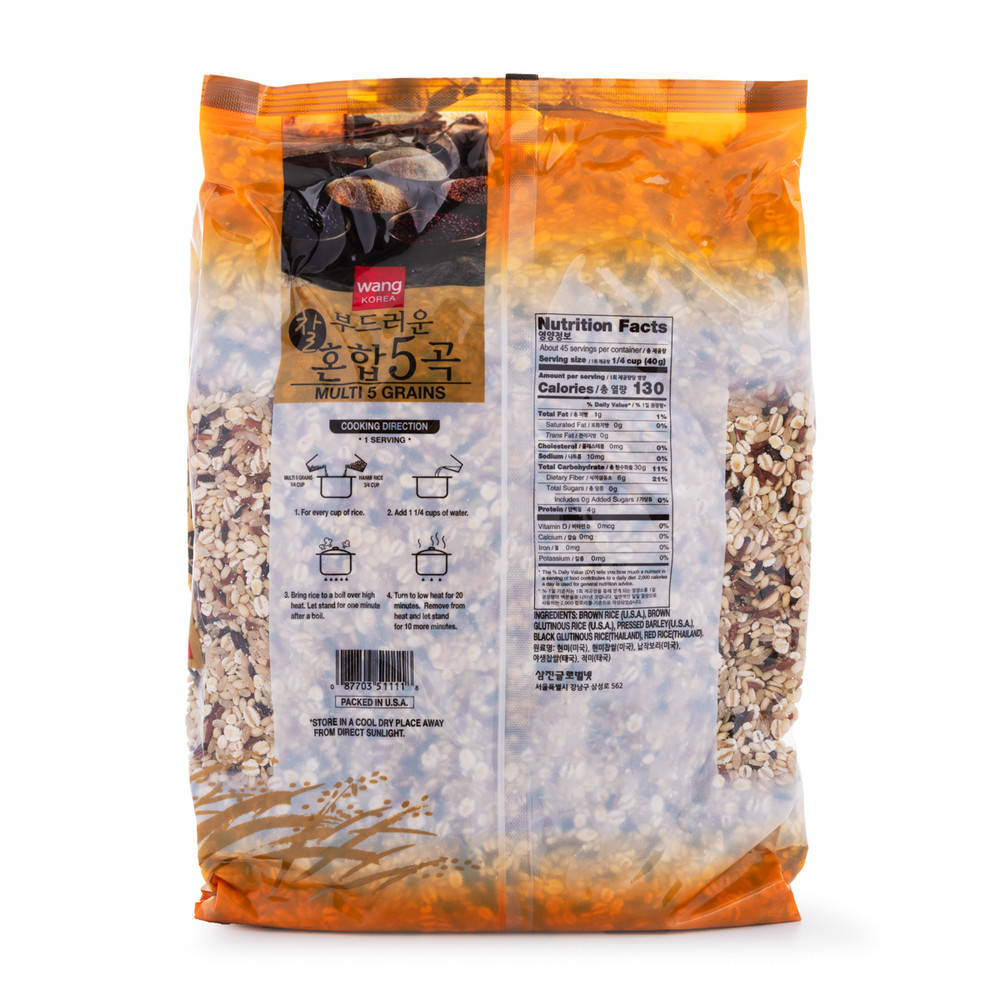Wang Korea Mixed 5-Grains 4 lb