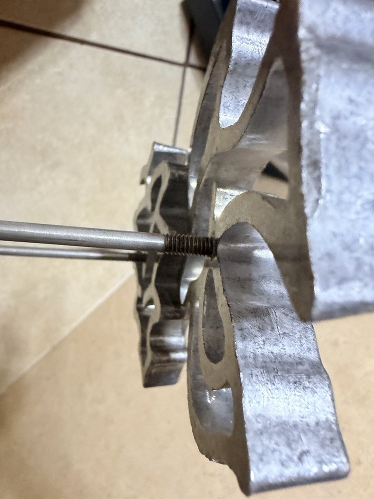 Vintage Cast Aluminum Cookie Press w/ Multiple Plate