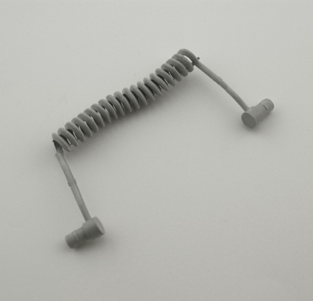 Coiled Snap Tether for NEWLEAF DESIGNS Scoop Bin (GRAY)