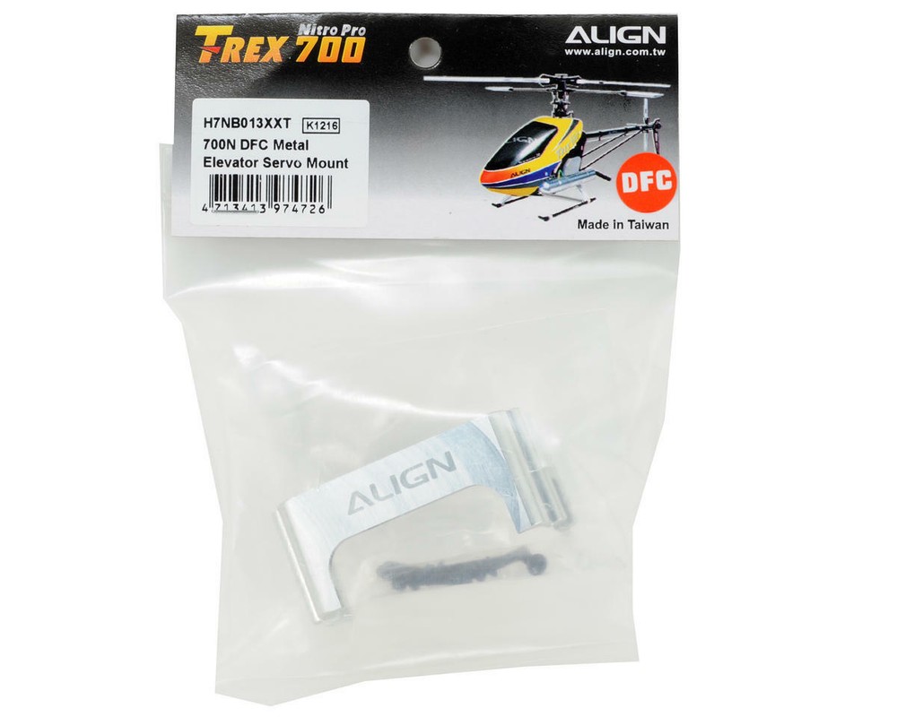 Align Metal Elevator Servo Mount (700 Nitro DFC) [AGNH7NB013XX]