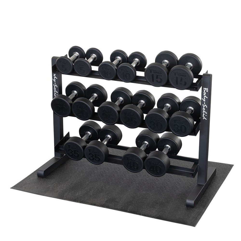 Body-Solid GDR363B 3-Tier Dumbbell Rack