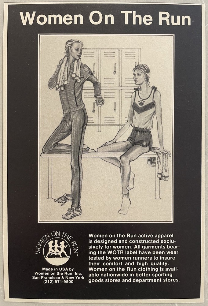 WOMEN ON THE RUN ad