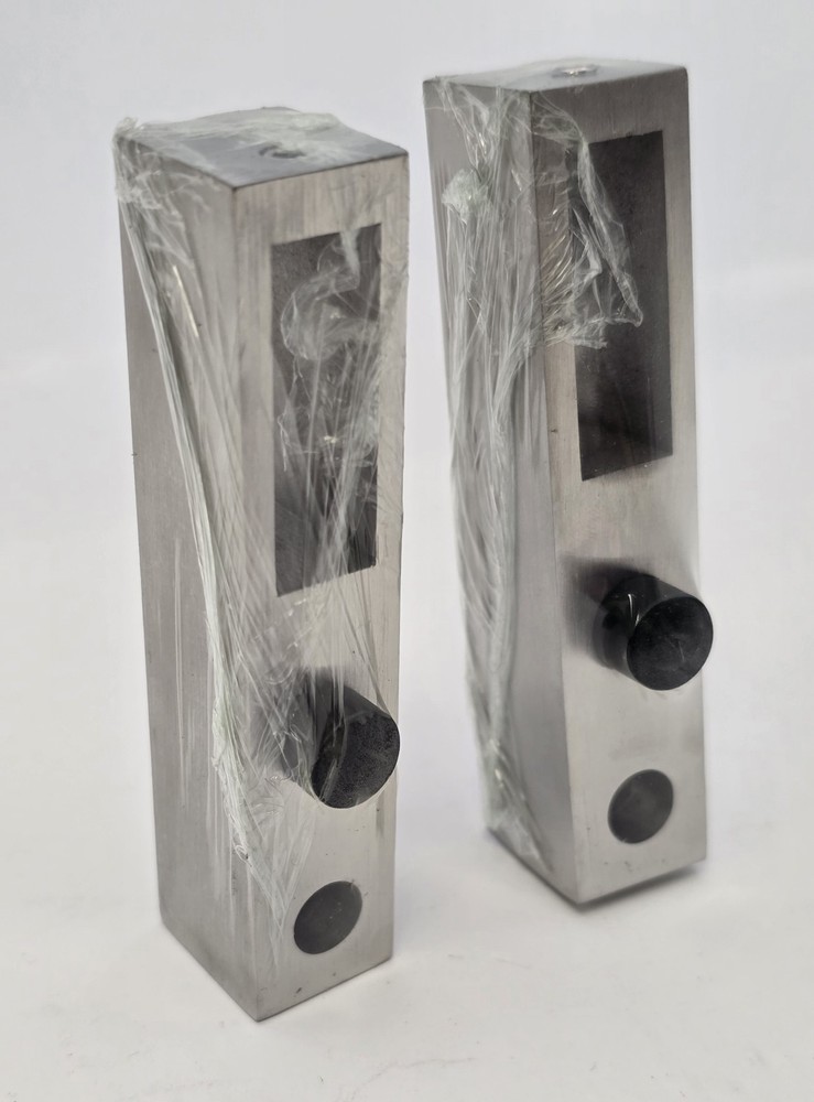 CRL SERS2BS Brushed Stainless Serenity Series Door Stopper Rectangular