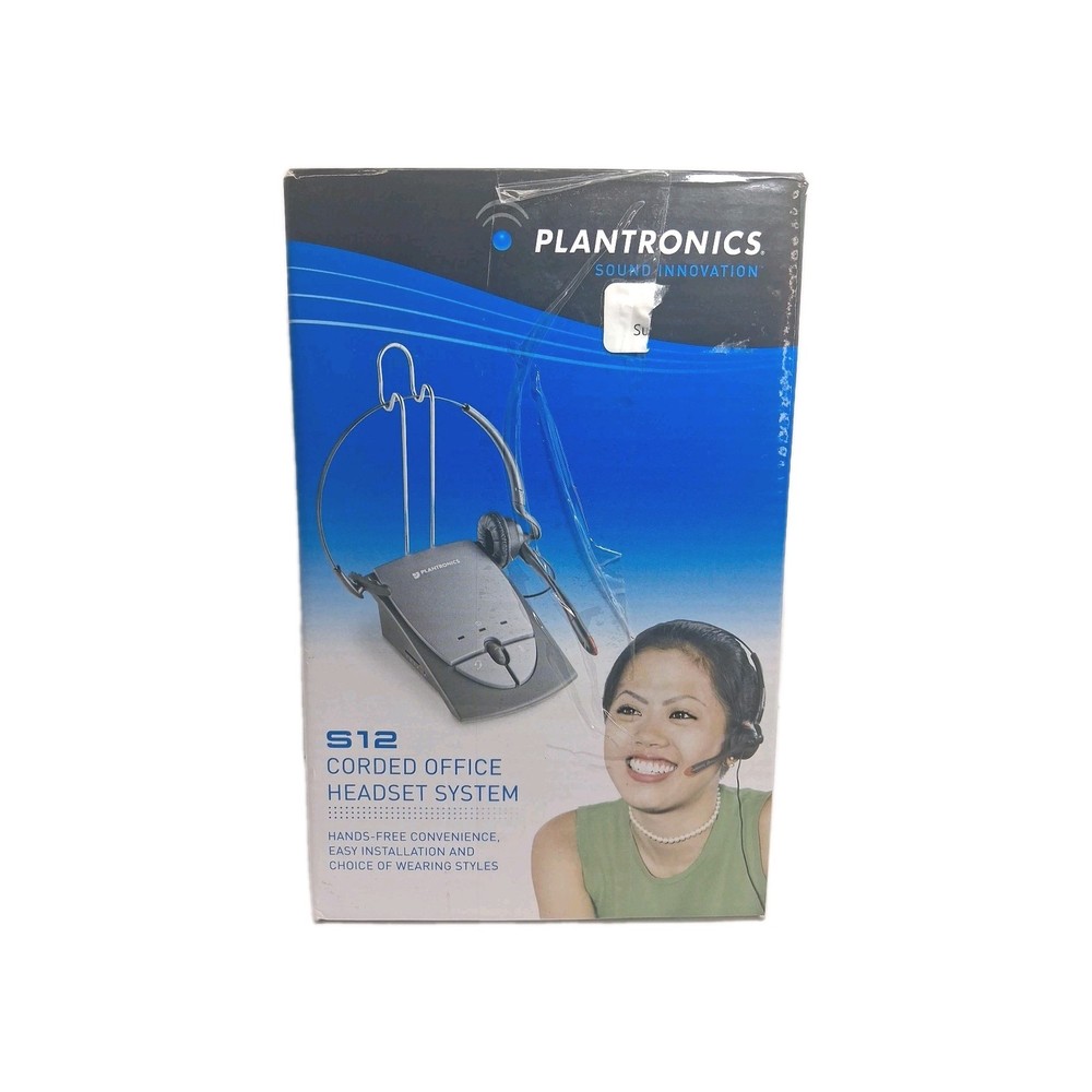 Plantronics S12 Corded Telephone Headset System
