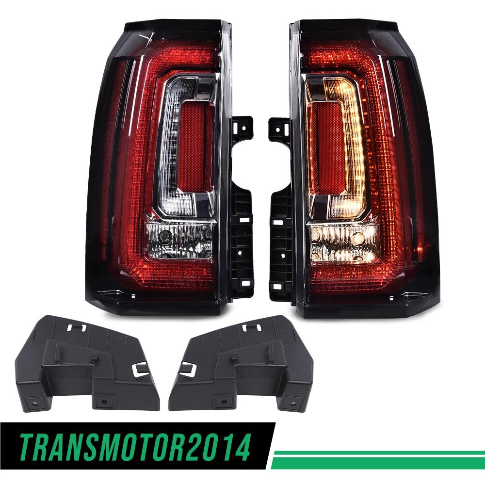 2X LED Tail Lights Brake Lamps LH & RH Side Fit For 2015-2020 GMC Yukon/Yukon XL