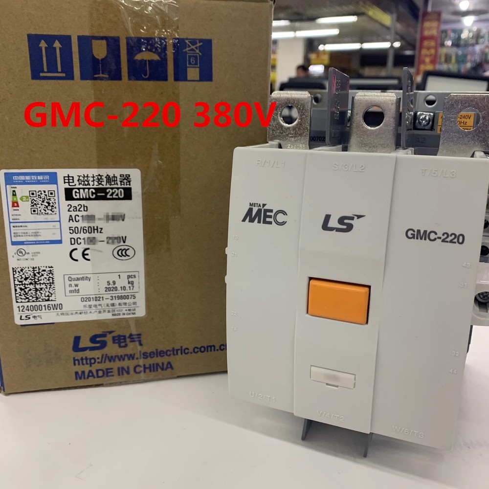 1pcs LS power GMC-220   AC/DC contactor 380V