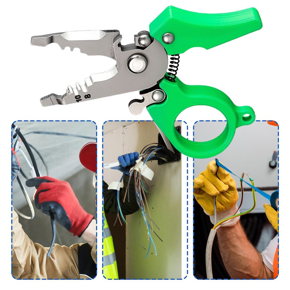 Wire Stripper Multi-function Mini Wire Stripper Cutter Tool for Electrical