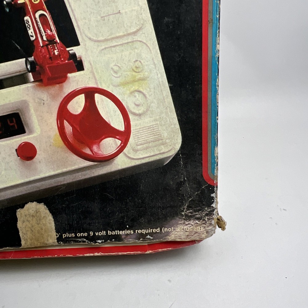 Newport 500 Computerized Grand Prix Racing Game W/box Untested