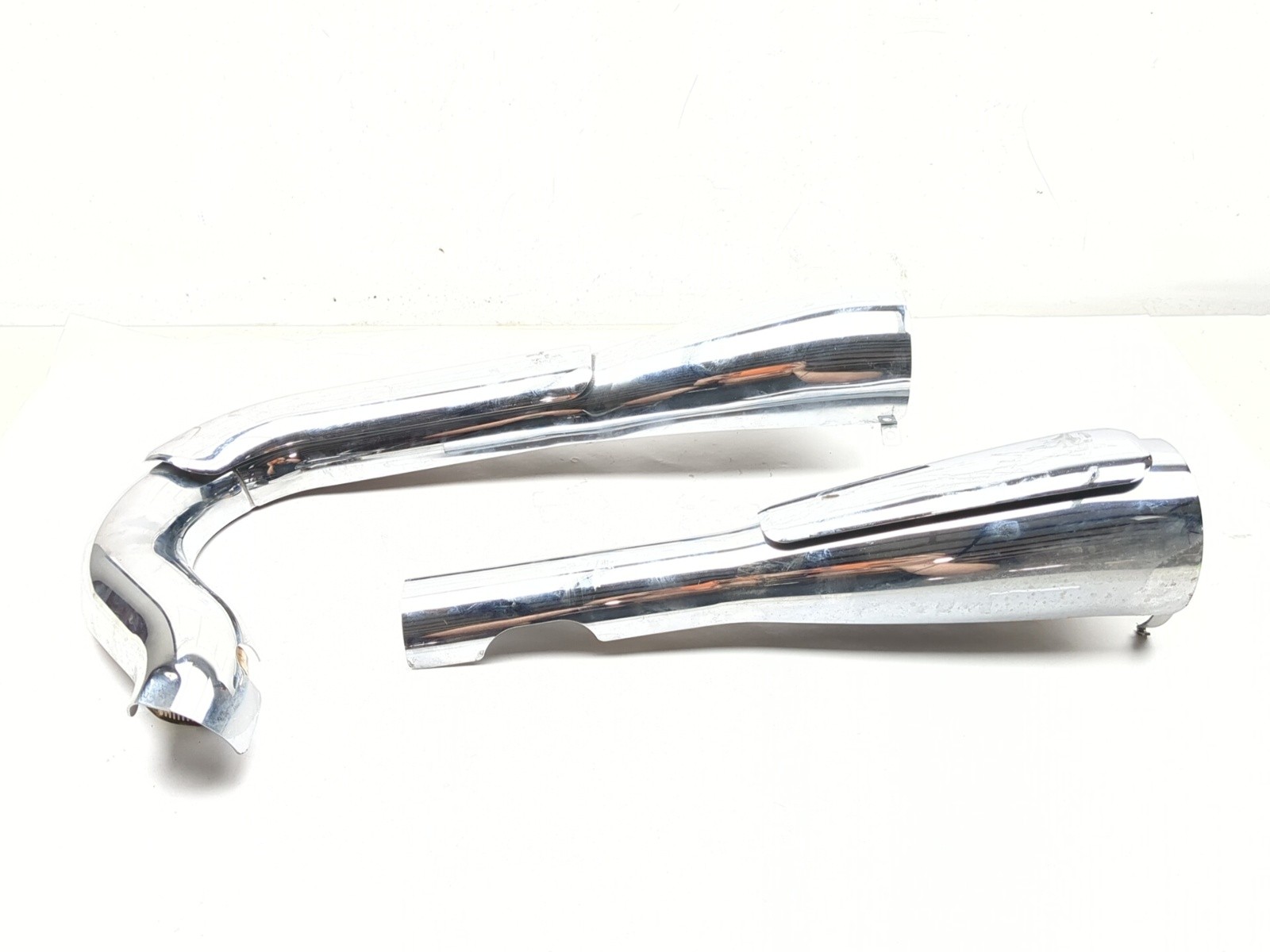 05-10 Kawasaki Vulcan 2000 VN2000D1 Front Right Header Muffler Set 49106-0007