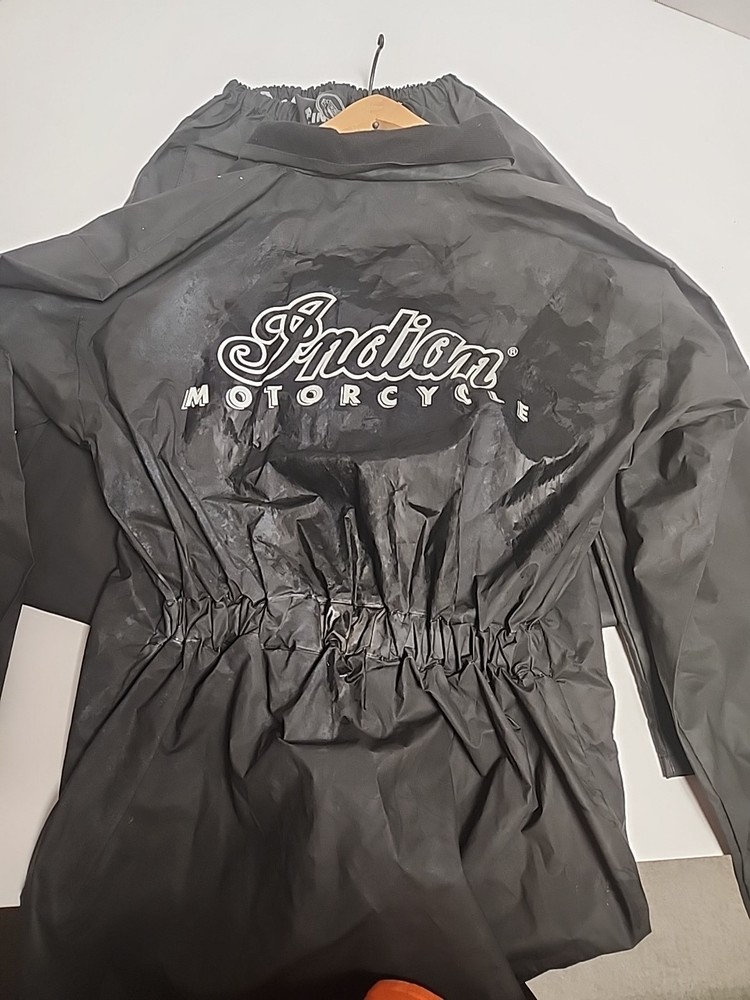 Indian Motorcycles Rain Jacket And Pants Size Medium