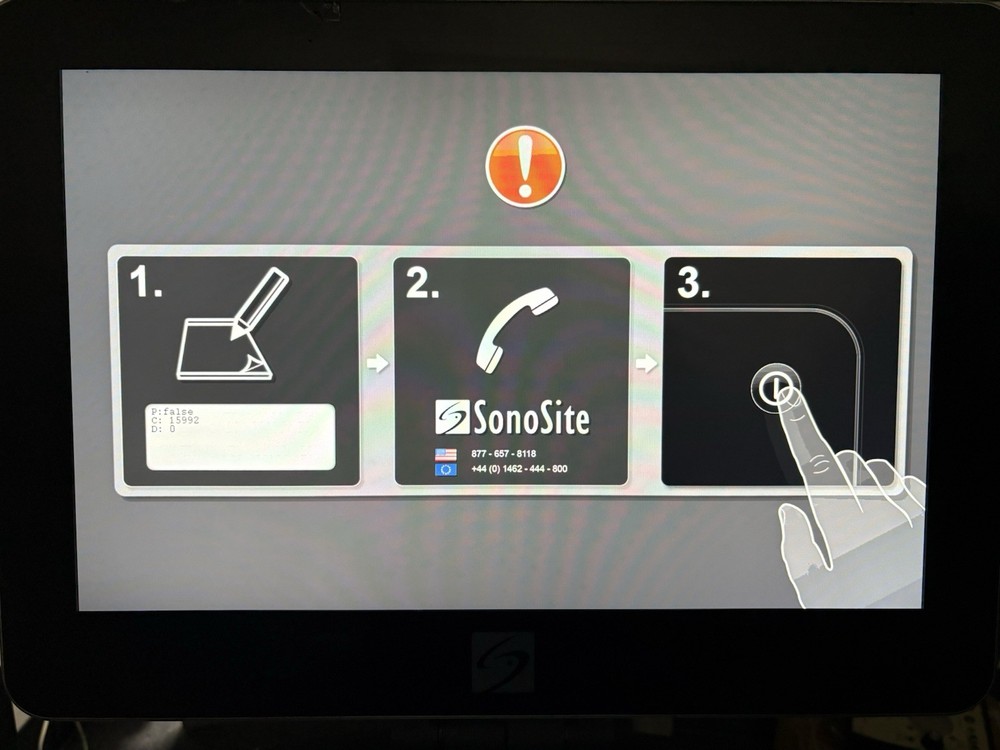 Sonosite X Porte Ultrasound Machine 2018 Model (Untested)