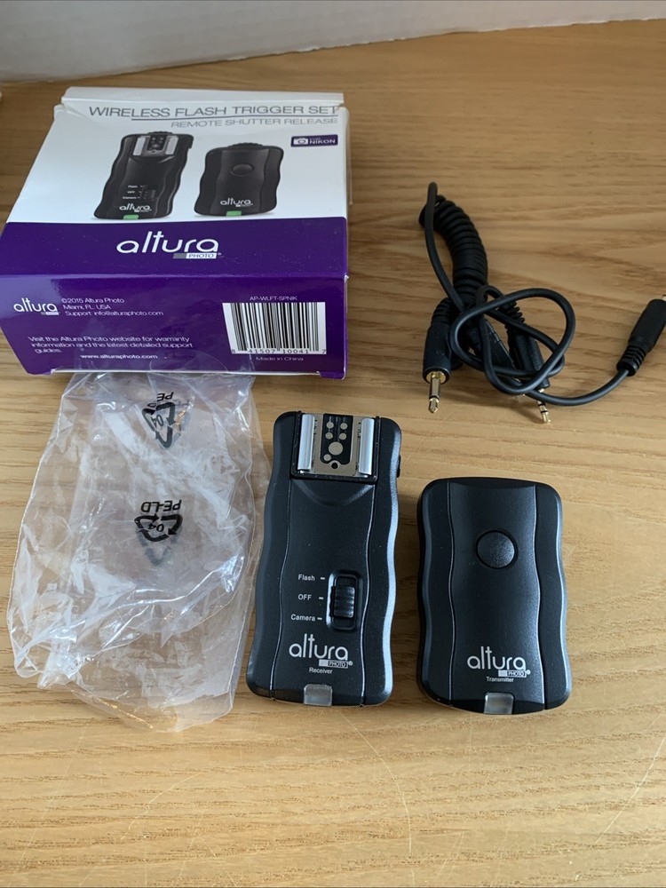 Altura Dual Wireless Flash Trigger Set For Nikon