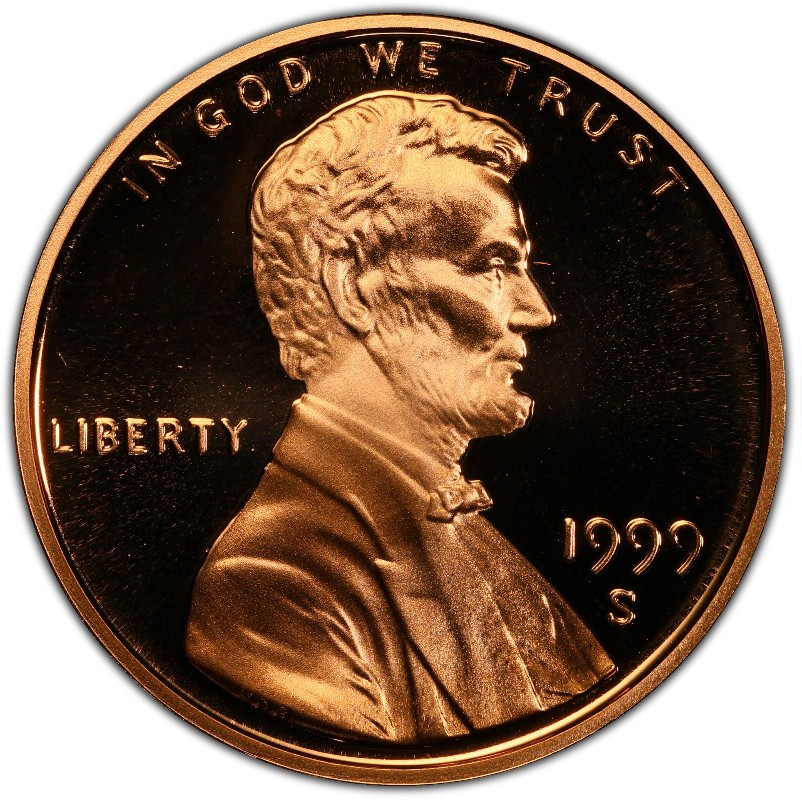 1999-S Proof Lincoln Memorial Cent 1C