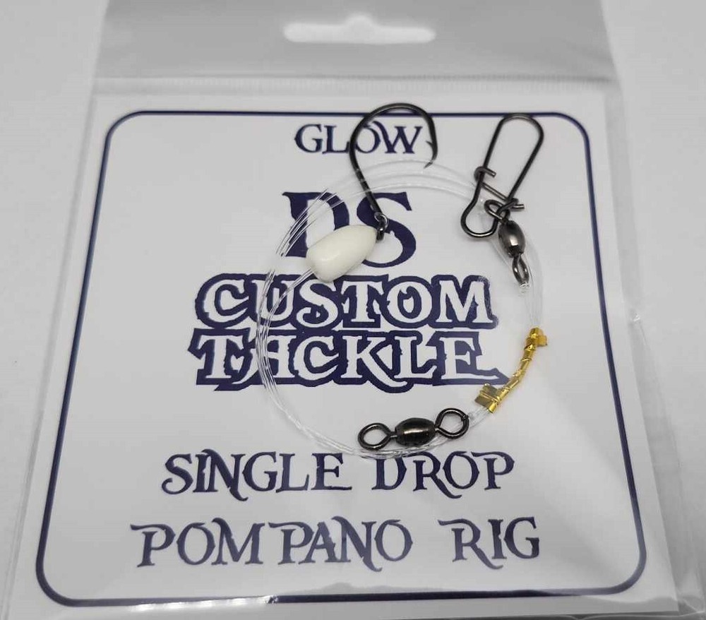 Single Drop Pompano Rig with bullet float