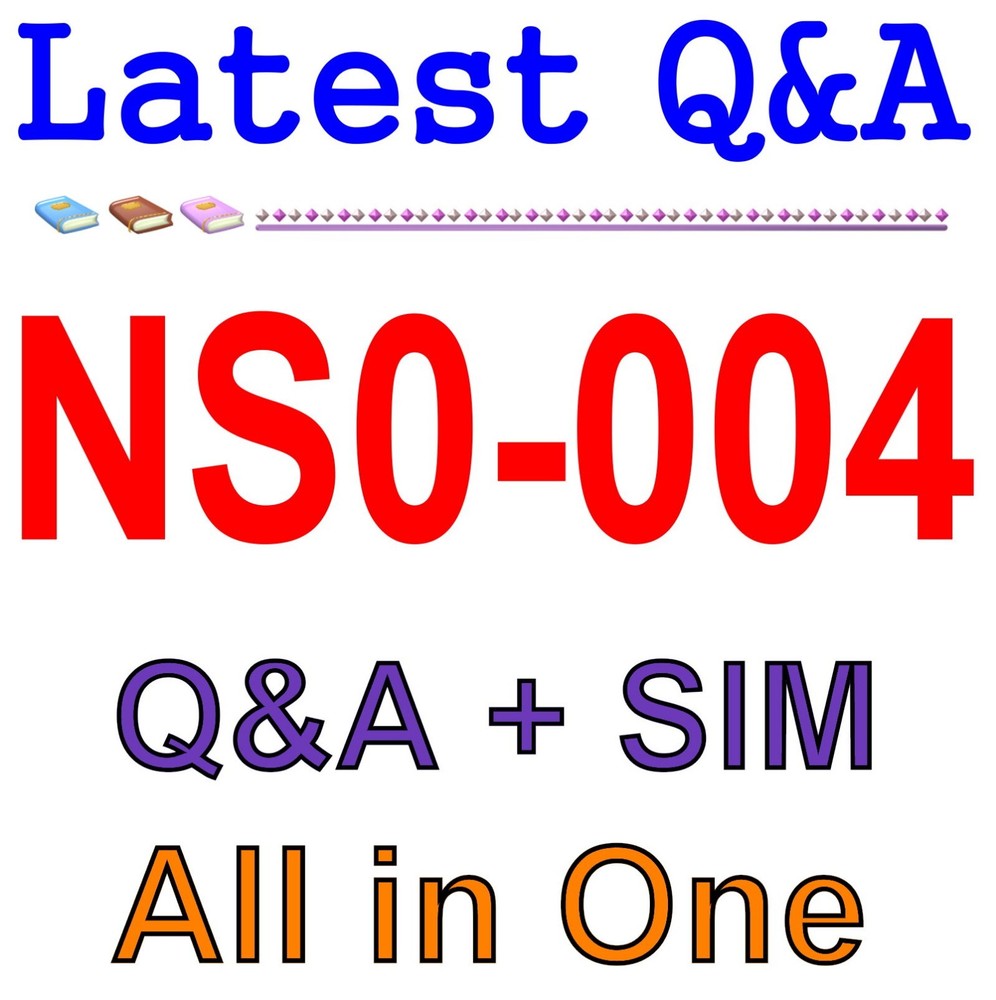 NetApp Technology Solutions NS0-004 Exam Q&A