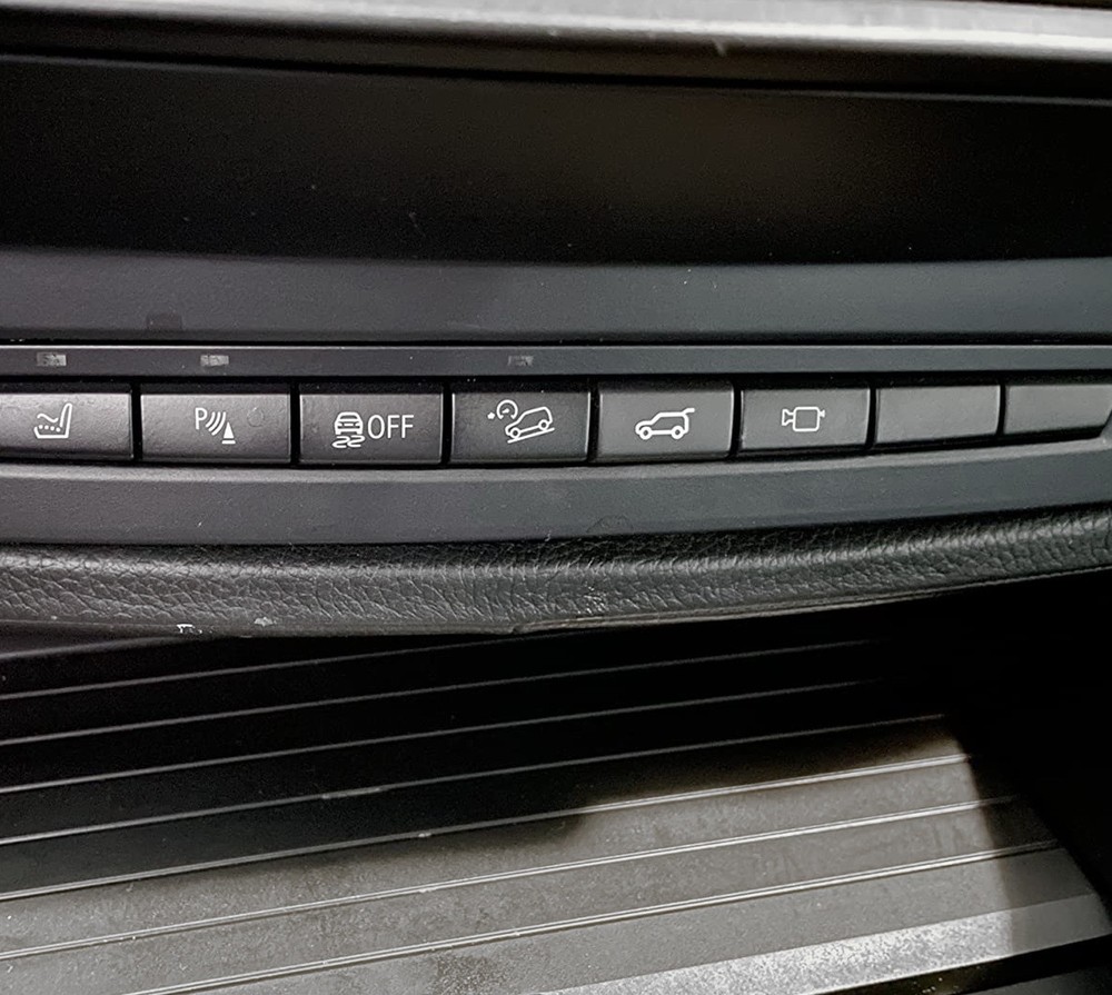 Center Console Rear Trunk Tailgate Open Switch Button Cap For BMW X5 X6 E70 E71