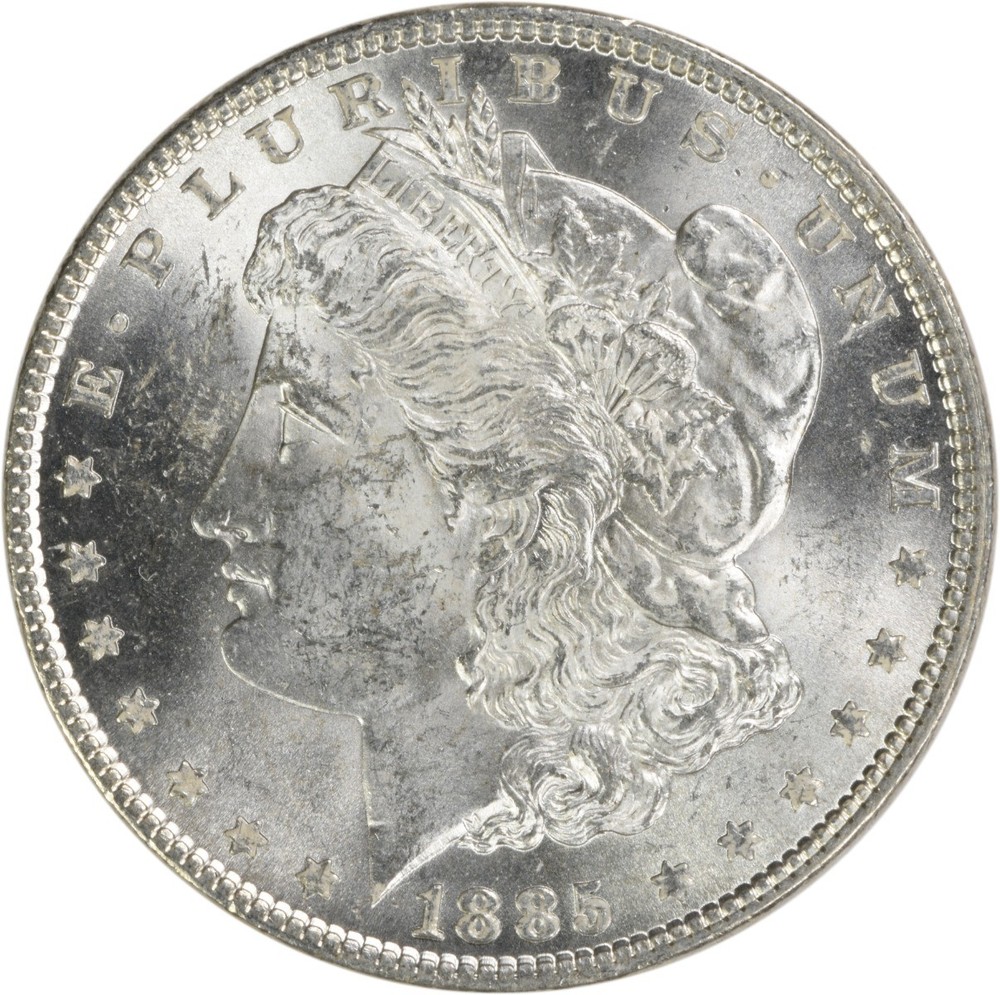1885 Morgan Silver Dollar BU Uncertified #420