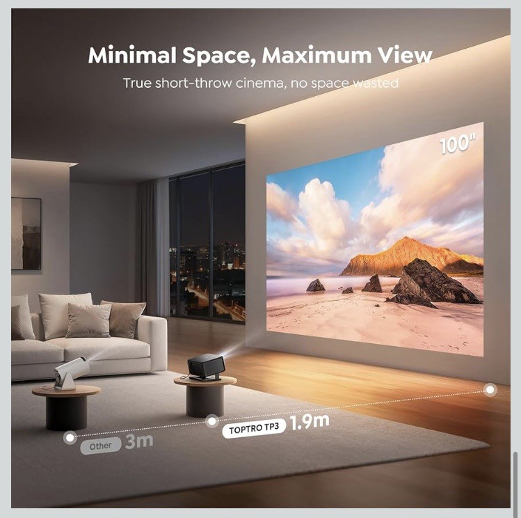 TopTro Smart Projector TP3