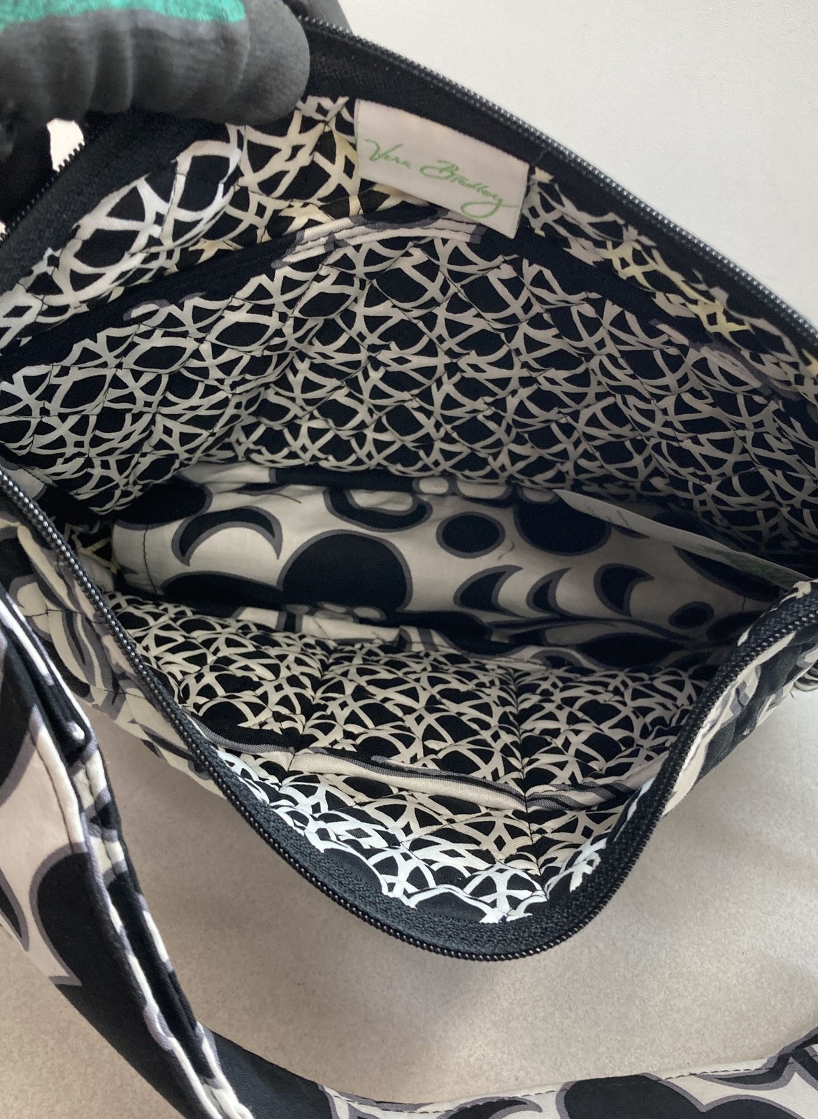 Vera Bradley NWT Night & Day On The Go Quilted Crossbody Shoulder Bag