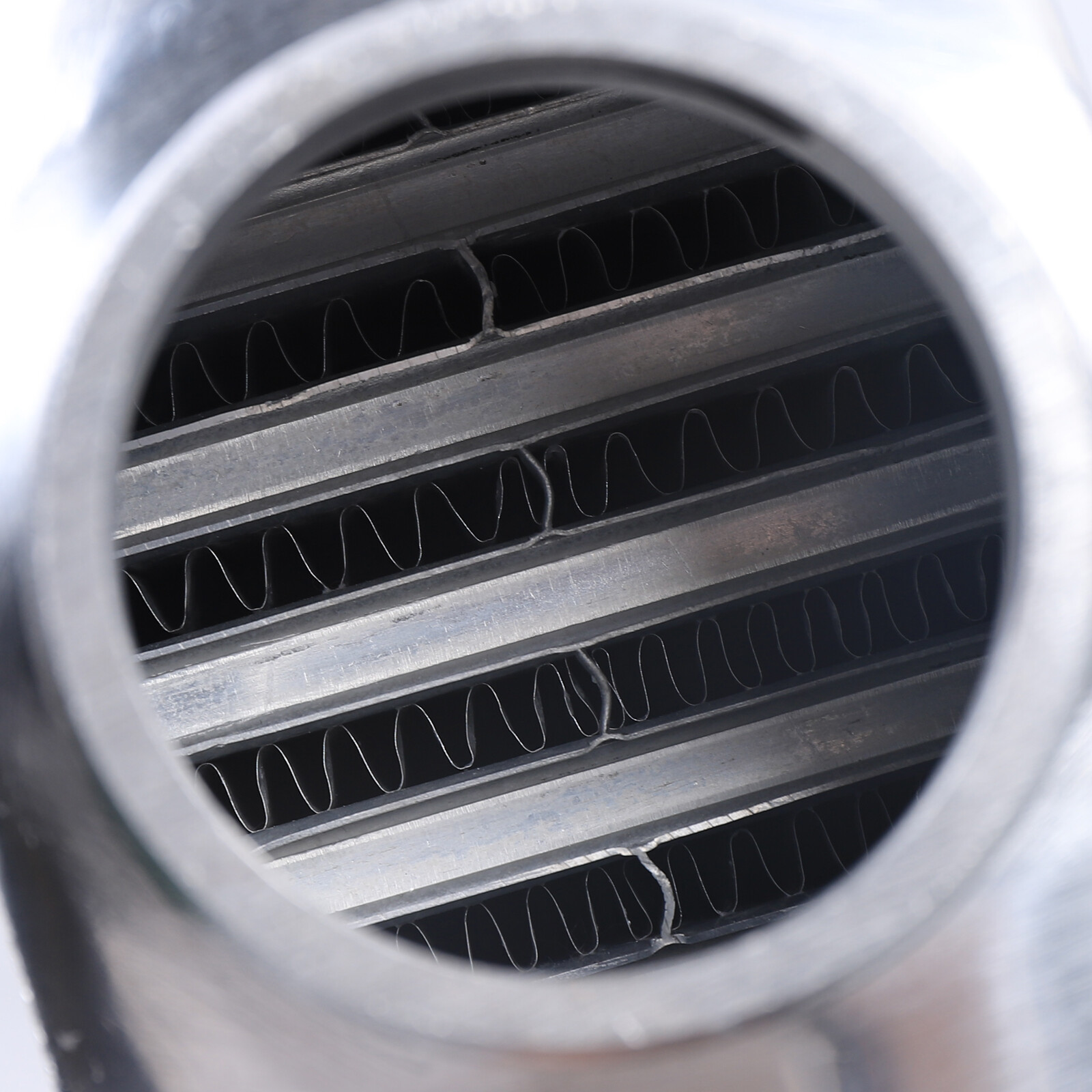 1000HP 5~50psi Universal Aluminum Large Intercooler 3 Inlet & Outlet 31X12X4"