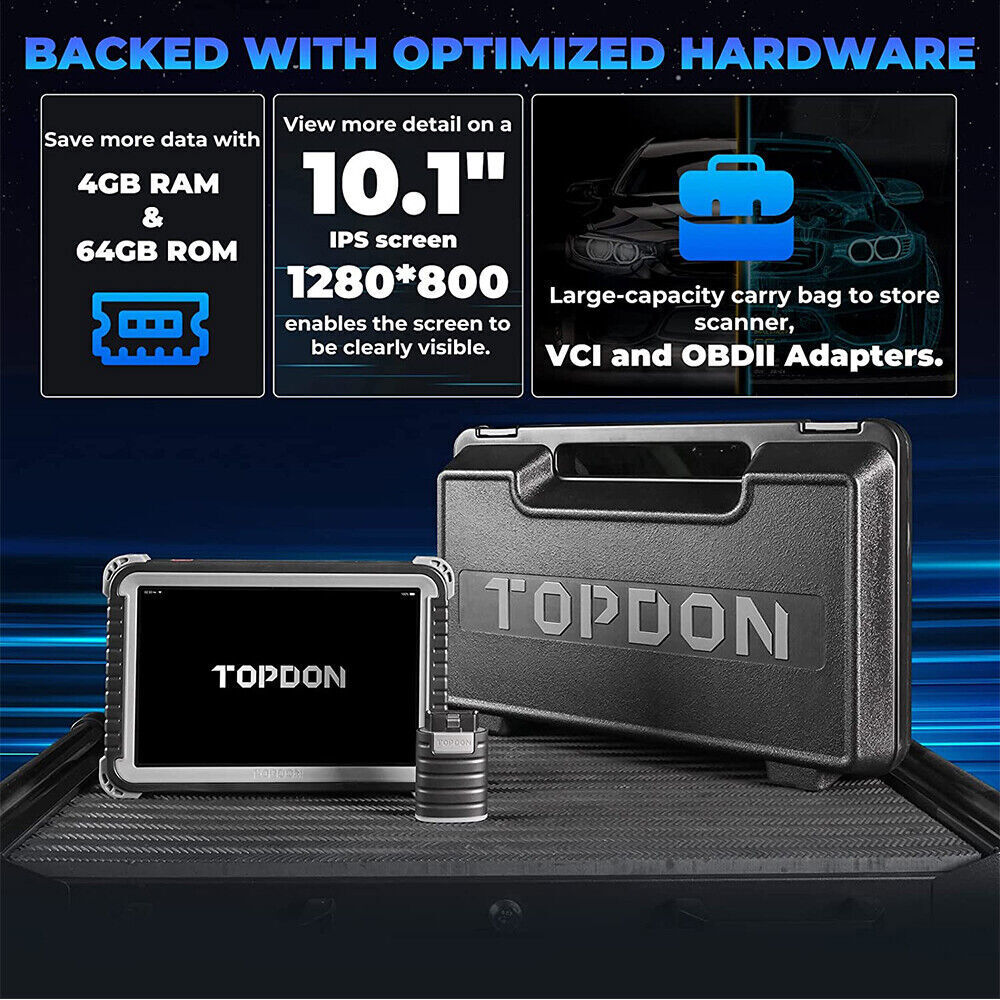 2025 TOPDON Phoenix Plus Bidirectional Car Diagnostic Scanner ECU Coding