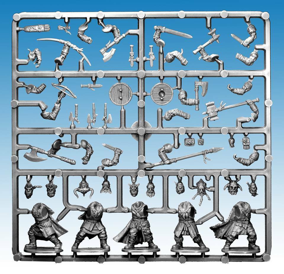 Frostgrave Barbarians Single Sprue