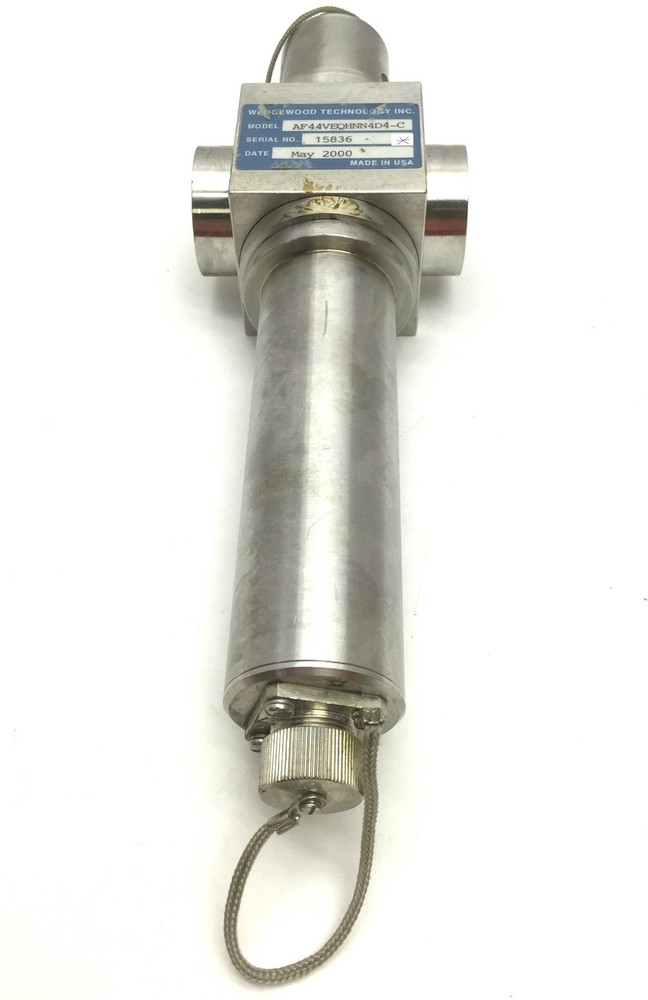 Wedgewood Technology AF44VEQHNN4D4-C Flow Through Inline Sensor 1" NPT