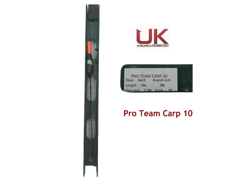 Lineaffe Pro Team Carp Complete Pole Rigs - 6-10