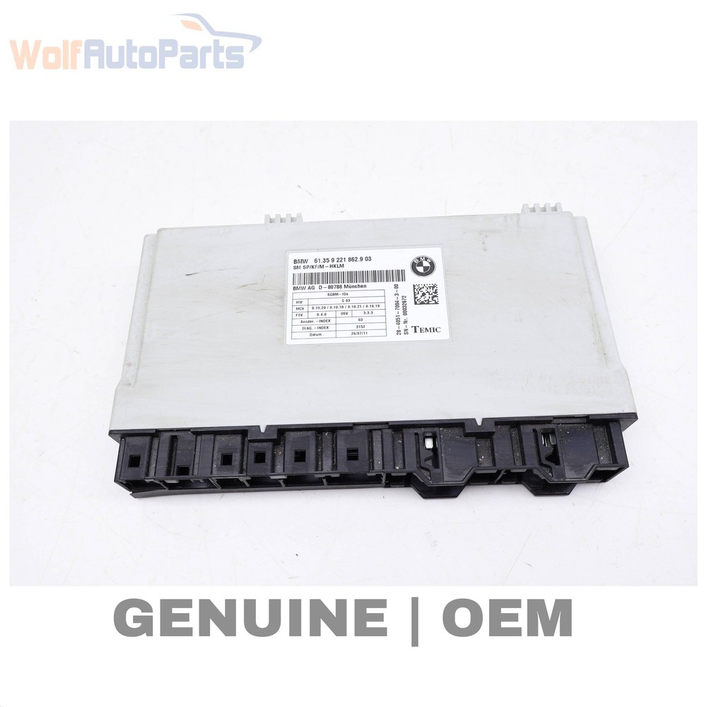 2010-2013 BMW X5 35IX E70 - Front SEAT Control Module 9221862