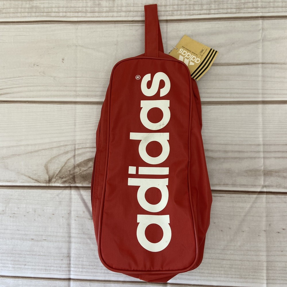 Adidas Red Zip Up Bag 14”