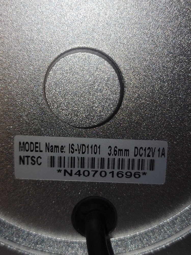 Icatch Security Camera ls-vd1101 Dome Style Surface Mount Silver