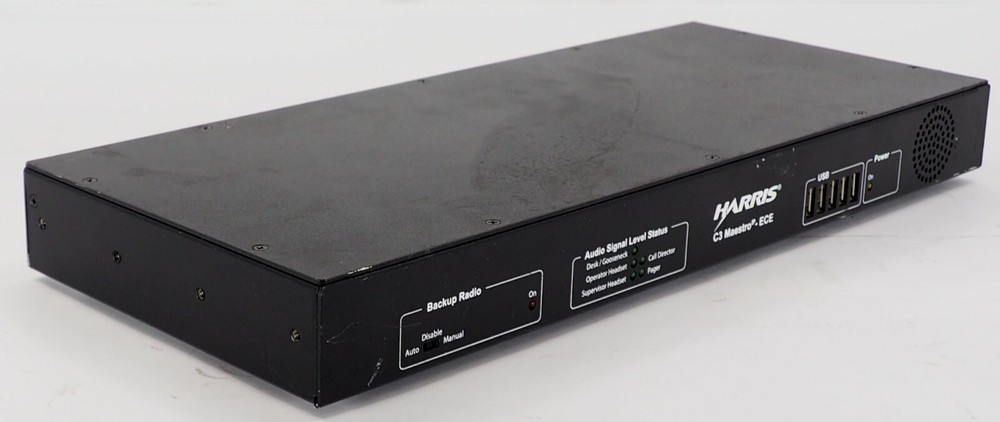 Harris C3 MaestroIP - ECE ECN-2054 Audio Recorder Reciever 9107-ROHS