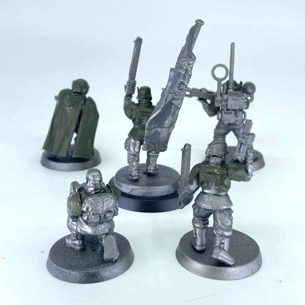 Cadian Command Squad - Imperial Guard - Warhammer 40K Games Workshop C4906