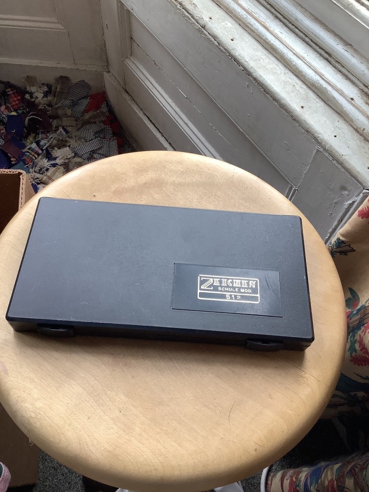 vintage old Zeichen technical drawing instrument set (B11)